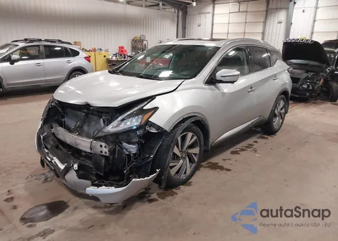 2019 Nissan Murano Sl z USA, uszkodzony, nr VIN 5N1AZ2MS7KN137990